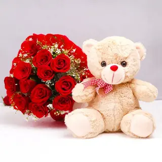 Valentines special con trudi peluche