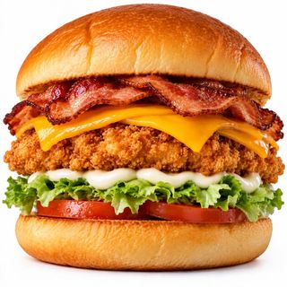 Crush Chicken Burger.