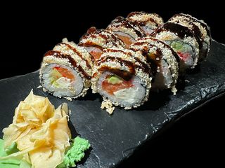 Рол Теплий з лососем (400г)