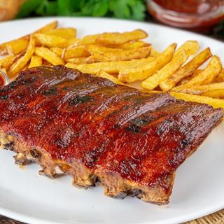 Costillas De Cerdo (Porción)