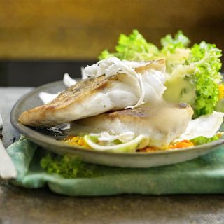 Судак жареный