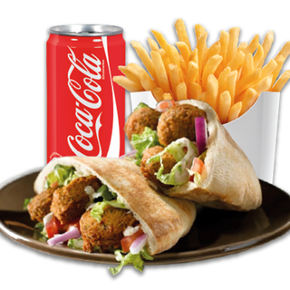 DURUM FALAFEL COM MENU