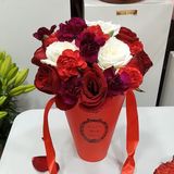 Cornet rouge vif