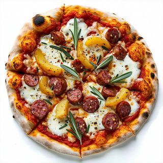 Pizza bianca gustosa