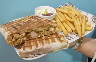 Taco de pollo