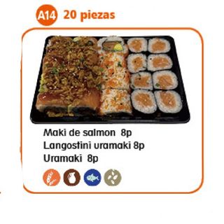 A14. Bandeja (20 Pzs.)