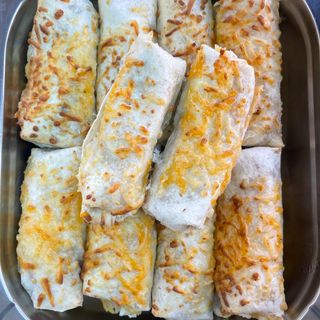 Rollito de pollo tex-mex