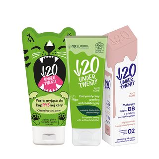 Set pentru Ingrijirea si Hidratarea Tenului Acneic Under20