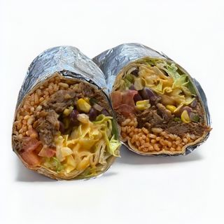 Голямо бурито със свинско + Домашна лимонада