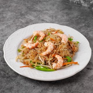 Fideo Arroz con Gambas