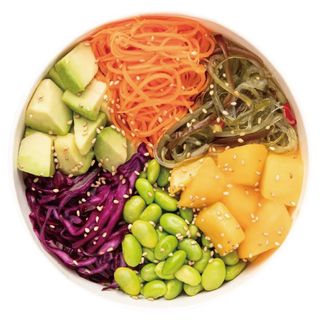 15.  Poke Vegge (wakame)