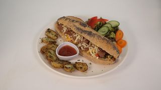 Sandwich Viande Hachée+frites