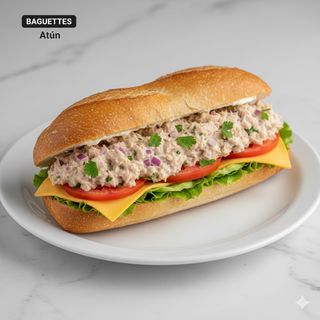 Baguette de atún