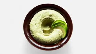 Hoummus cu avocado