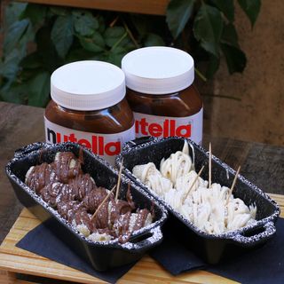Zoccolette special con Nutella bianca e miele