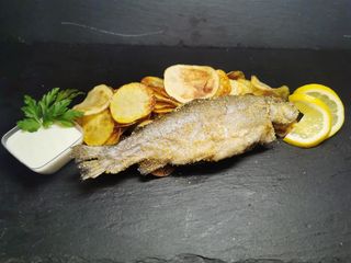 Pisztráng menü/ Meniu păstrăv