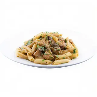 Penne z kurczakiem i pastą truflową