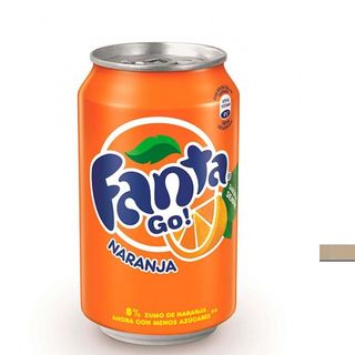 Fanta Naranja lata 330ml.