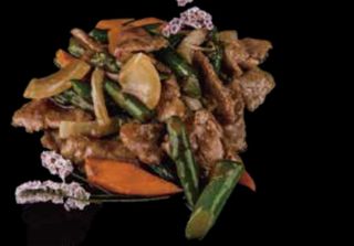 55 Vitello funghi e bambu