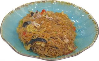 Spaghetti di soia maiale