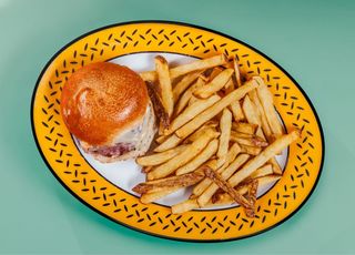 Menú bambini - hamburger