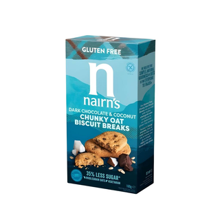 Bolachas Aveia c/ Chocolate Negro e Coco - Nairn's 160g