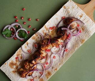 ქათმის მწვადი