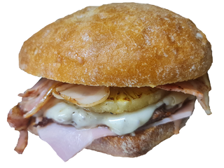 Hamburguesa Hawaiana