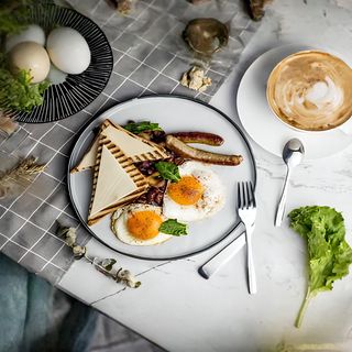 Английский завтрак (яичница)