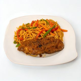 Jollof Spaghetti