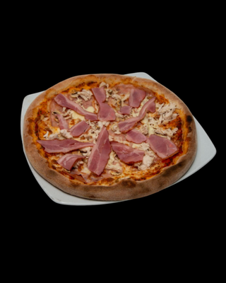 Pizza Pollo e Pancetta