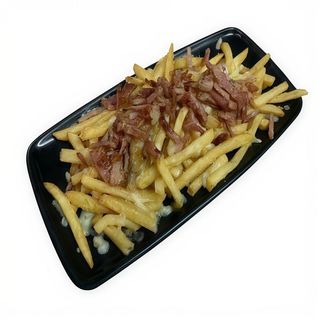 patatas con 4 quesos