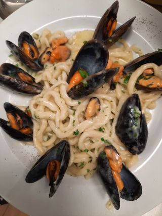 Ciriole Cozze e Pecorino
