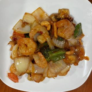 Gambas Con Salsa Gon Bao