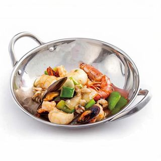 1156. Sartén De Gambas Y Verduas