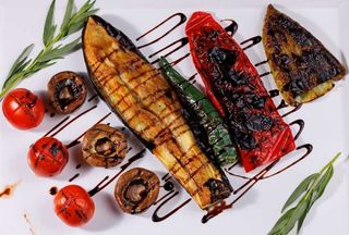 მწვადი ბოსტნეულის