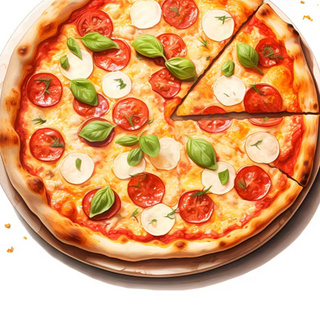 Pizza Fungi (28 Cm.)