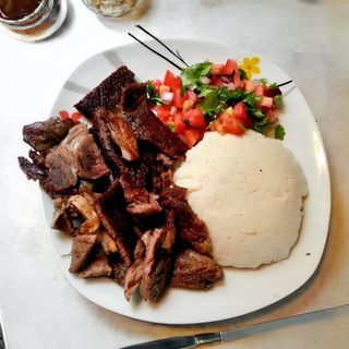 Mbuzi With Ugali