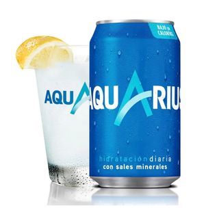 Aquarius Limón lata 330ml.