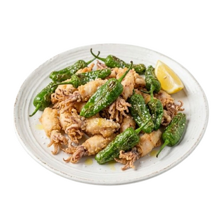 Puntillas Con Pimiento De Padrón