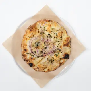 Focaccia de cebolla y tomillo