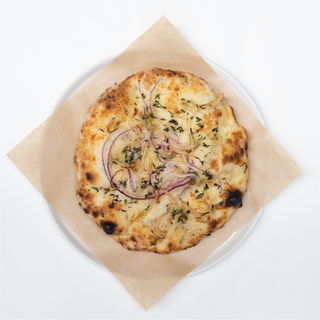 Focaccia de cebolla y tomillo