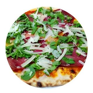 Bresaola, rucola e parmigiano 460 g - pinsa