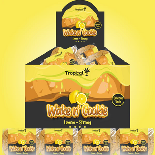 Bolacha de Cânhamo com Limão-Tropical Bud Wake'n Cookie