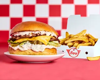 Combo Burger  Side