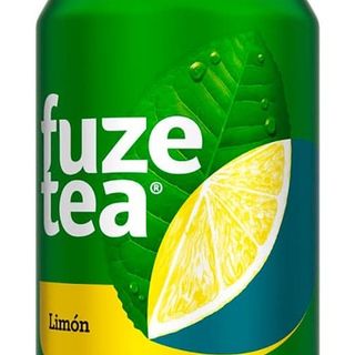   Fuze Té Negro Limón lata 330ml.