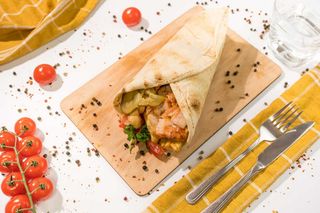 Shaorma de pui medie