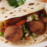 kebab falafel