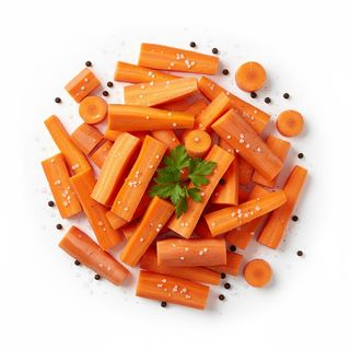 Carote pulite - 400 gr.