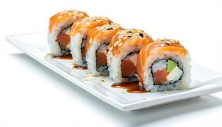 064 Uramaki sake phila - 8 pezzi